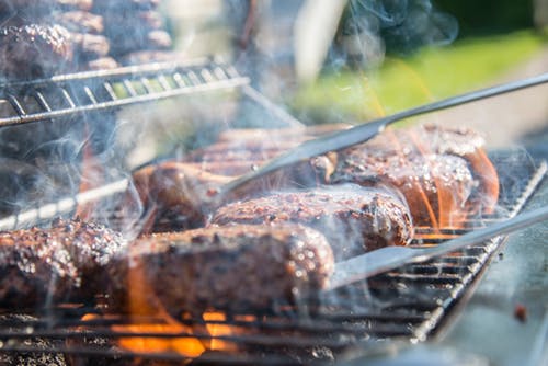 Familie barbecue arrangement