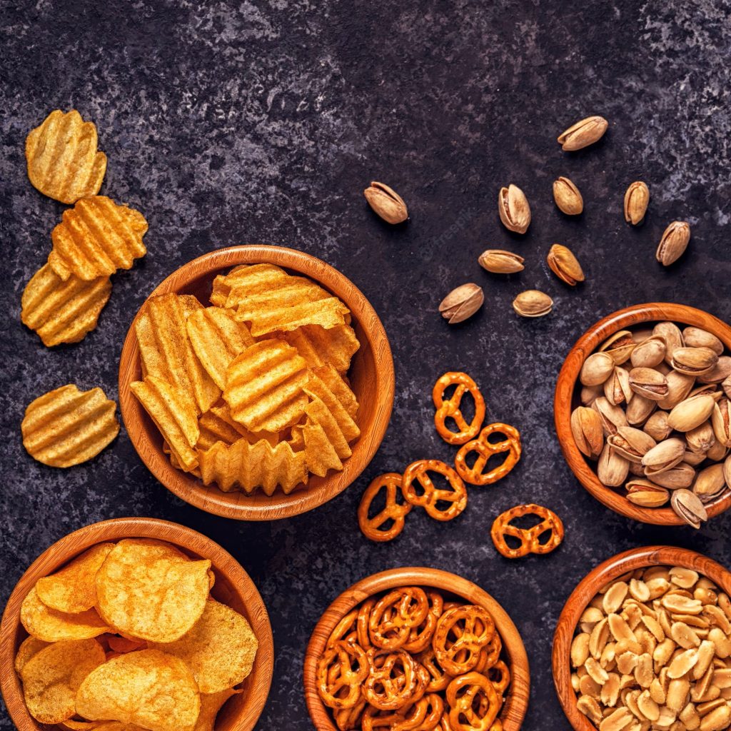 chips en nootjes