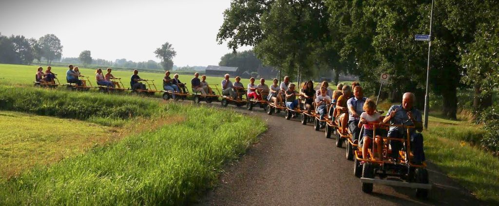 Groepsfiets skeltertrein